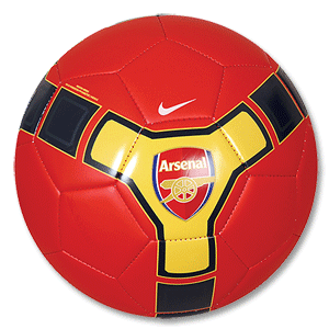 Nike 08-09 Arsenal Club Replica Ball - Red/Yellow