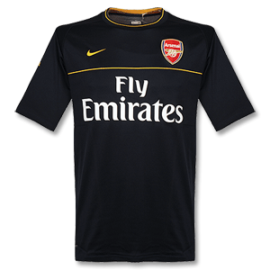 08-09 Arsenal Cut and Sew Training Top - Navy