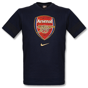 Nike 08-09 Arsenal Graphic Tee - Navy