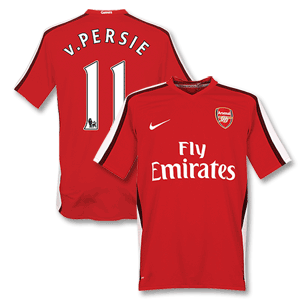 Nike 08-09 Arsenal Home Shirt   v.Persie 11