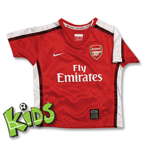 Nike 08-09 Arsenal Home Shirt - Boys