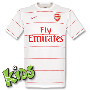 Nike 08-09 Arsenal Pre-match Top - Boys - White/Red