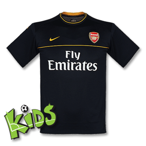 Nike 08-09 Arsenal S/S Training Top - Boys - Navy/White