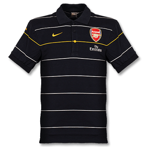 Nike 08-09 Arsenal S/S Travel Polo - Navy