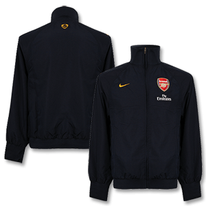 Nike 08-09 Arsenal Woven Warm Up Jacket - Navy