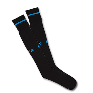 Nike 08-09 Aston Villa Away Socks Black/Blue