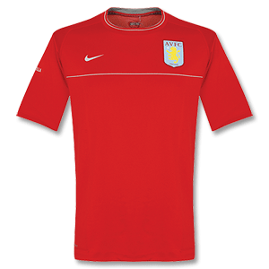 Nike 08-09 Aston Villa Training Top - red