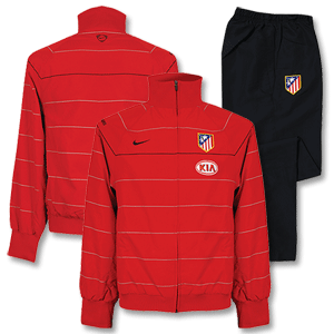 Nike 08-09 Atletico Madrid - Woven Warm Up Suit