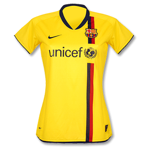 Nike 08-09 Barcelona Away Womens Shirt