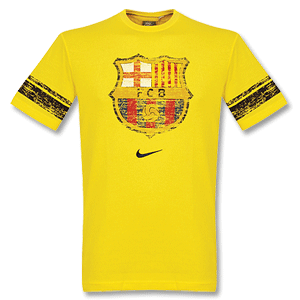 08-09 Barcelona Graphic Tee - Yellow
