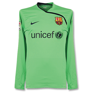 Nike 08-09 Barcelona L/S GK Shirt lime