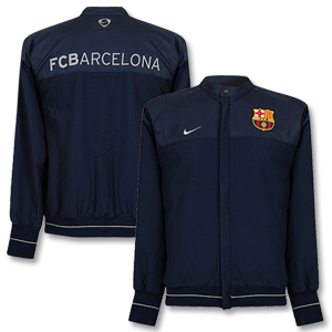 Nike 08-09 Barcelona Line Up Jacket - Navy