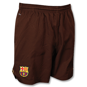 Nike 08-09 Barcelona Woven Shorts - Brown