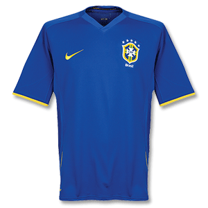 Nike 08-09 Brasil Away Shirt