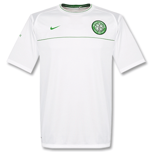 Nike 08-09 Celtic Cut and Sew Training Top white