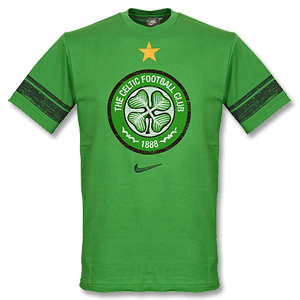 Nike 08-09 Celtic Graphic Tee - Green