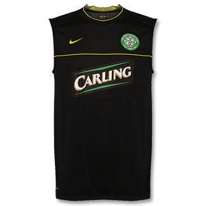 Nike 08-09 Celtic Sleeveless Cut and Sew Training Top - Black