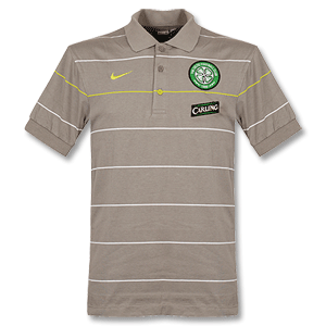 Nike 08-09 Celtic Travel Polo Shirt -dark grey