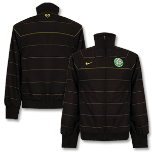 Nike 08-09 Celtic Woven Warm Up Jacket black