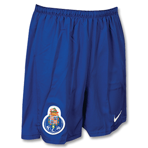 Nike 08-09 FC Porto Home Shorts Blue
