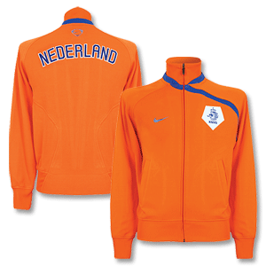 Nike 08-09 Holland Anthem Track Top - Orange