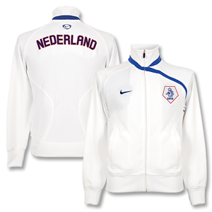 Nike 08-09 Holland Anthem Track Top - White