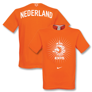 Nike 08-09 Holland Federation Tee - Orange