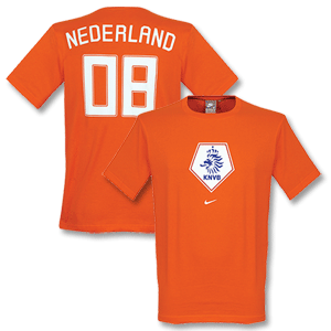 Nike 08-09 Holland Graphic T-Shirt orange