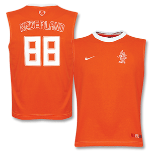 Nike 08-09 Holland Sleeveless Top - Orange