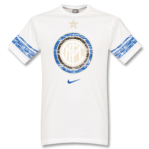 Nike 08-09 Inter Milan Graphic Tee - White