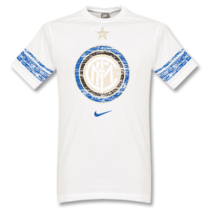 08-09 Inter Milan Graphic Tee - White