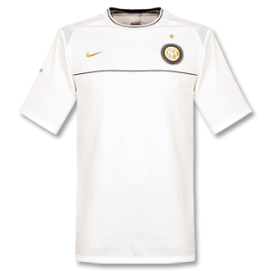 08-09 Inter Milan Pre Match Training Shirt - White