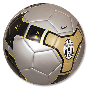 08-09 Juventus Club Replica Ball - Silver/Black