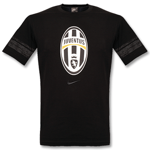 Nike 08-09 Juventus Graphic Tee - Black