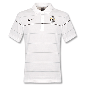 08-09 Juventus Travel Polo White/Black