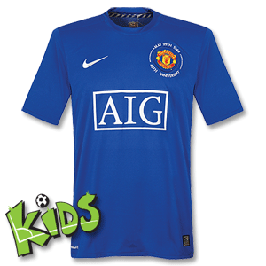 Nike 08-09 Man Utd 3rd Shirt - Boys