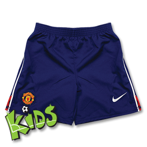 Nike 08-09 Man Utd Away/3rd Shorts - Boys