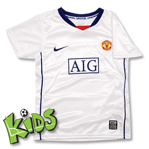 08-09 Man Utd Away Boys Shirt