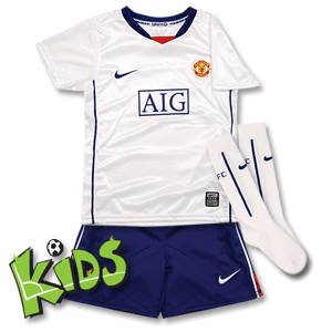 Nike 08-09 Man utd Away Little Boys Kit