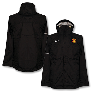 Nike 08-09 Man Utd Basic Rainjacket - Black