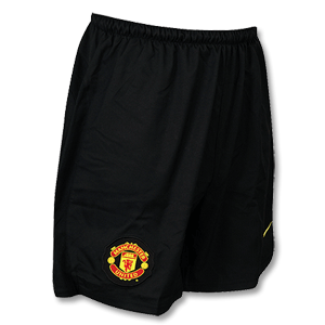 Nike 08-09 Man Utd Home/Away GK Shorts - Black