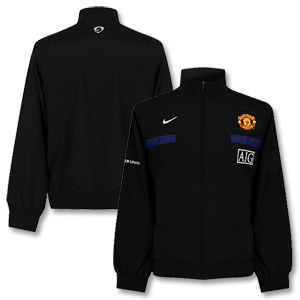Nike 08-09 Man Utd Presentation Jacket - Black
