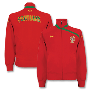 Nike 08-09 Portugal Anthem Track Top - Red