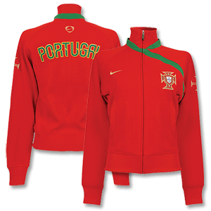 Nike 08-09 Portugal Anthem Womens Track Top - Red