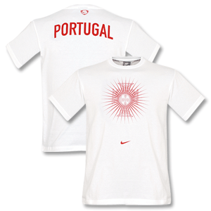 Nike 08-09 Portugal Federation Tee - White