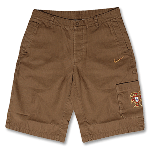Nike 08-09 Portugal Long Woven Shorts - Brown