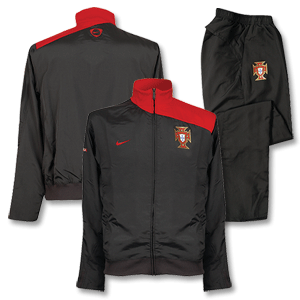 Nike 08-09 Portugal Woven Warm-up Suit - Grey