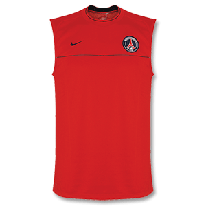 Nike 08-09 PSG Sleeveless Training Top - red/navy
