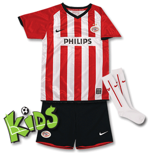 Nike 08-09 PSV Home Little Boys Kit