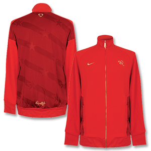 Nike 08-09 R10 Ronaldinho Track Top Red
